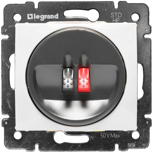 Розетка аудио без рамки Legrand Valena 1-м. белый картинка